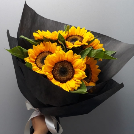 6 pcs Sunflower Bouquet